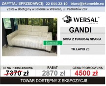 WERSAL - GANDI SOFA Z F.SPANIA